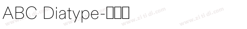 ABC Diatype字体转换